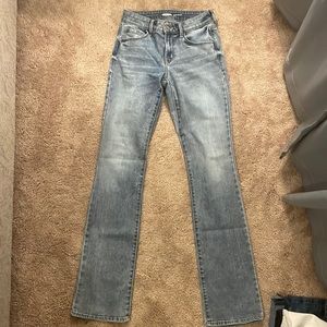Boot cut jeans